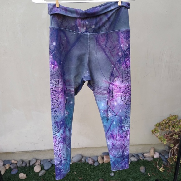 Evolution and Creation Pants - Evolution and Creation Purple & Grey Yoga pant M